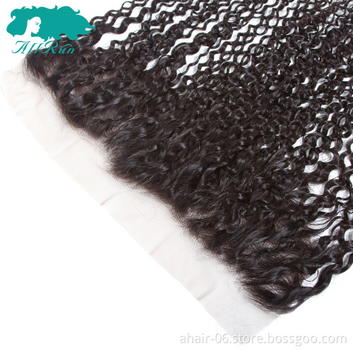 Factory Sales 13*4 Human Hair Lace Frontal Raw Virgin Human Hair